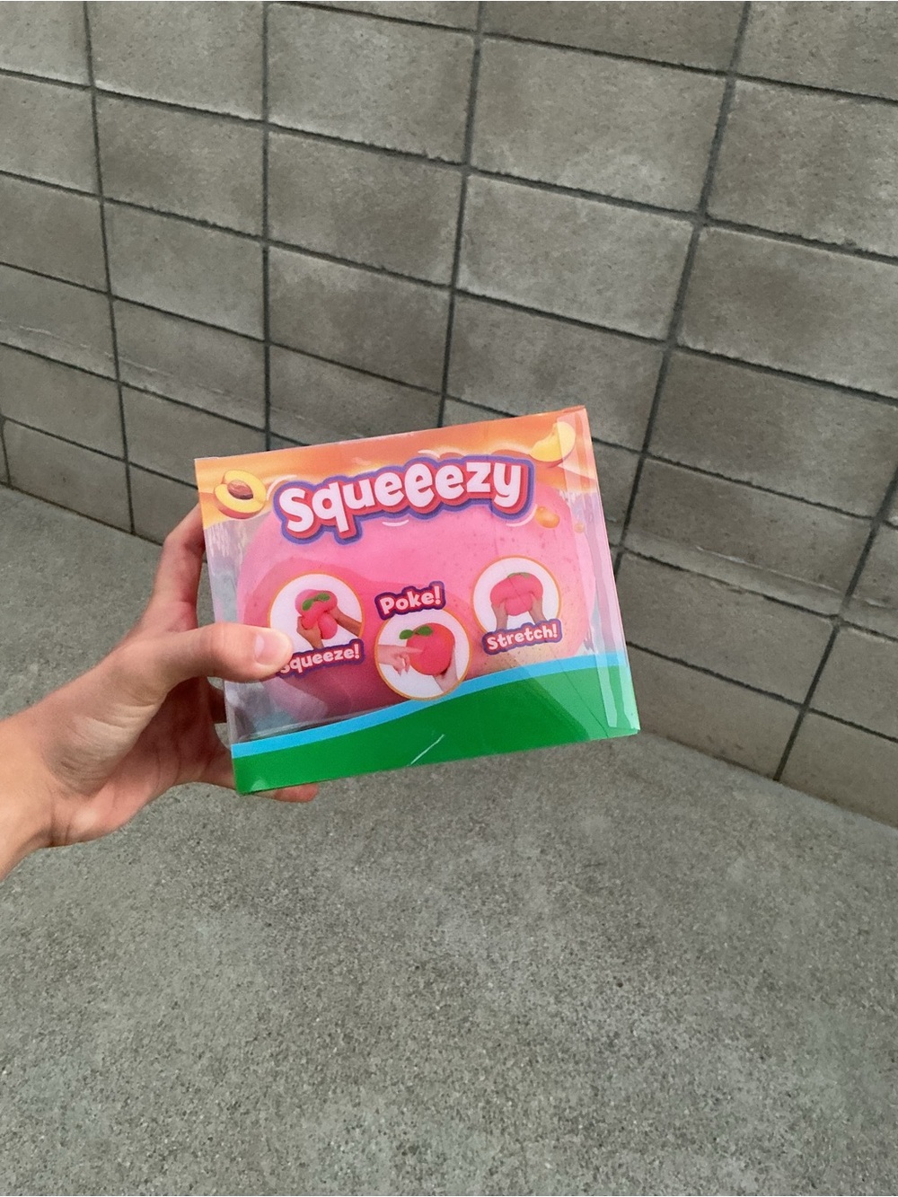 Squeeezy Peach Squishy Rare TikTok Viral New
